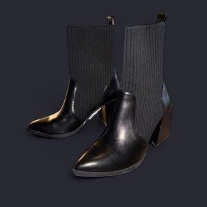 Elegant Black Ankle Boots